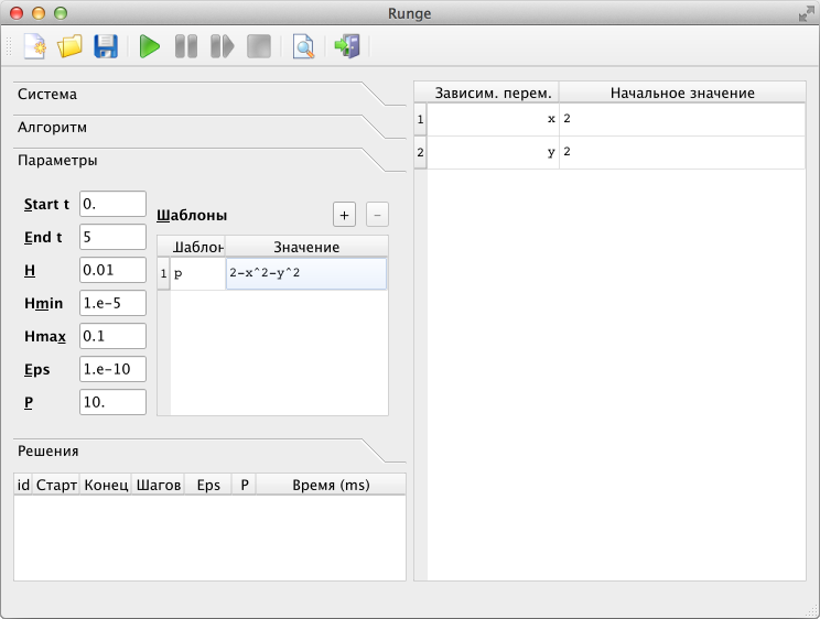Parameters
